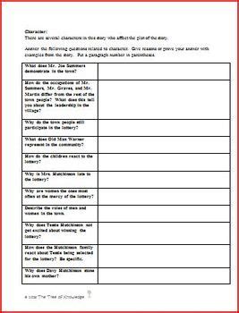the lottery activities pdf.